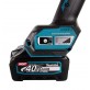 Makita GA023GM201 XGT leņķa slīpmašīna 2x4 Ah MAKPAC